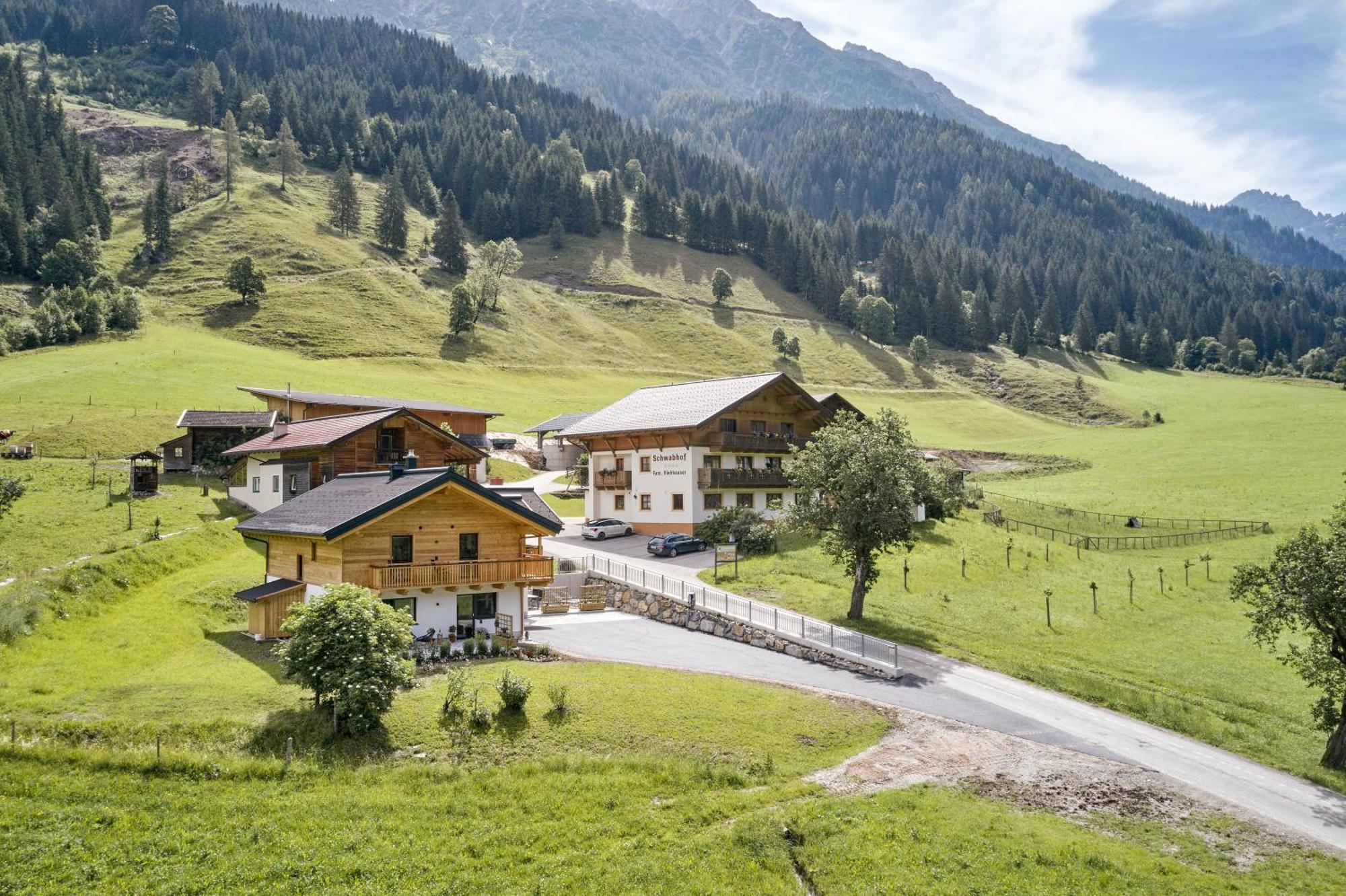 Ferienwohnungen Schwabhof Kleinarl Exteriér fotografie